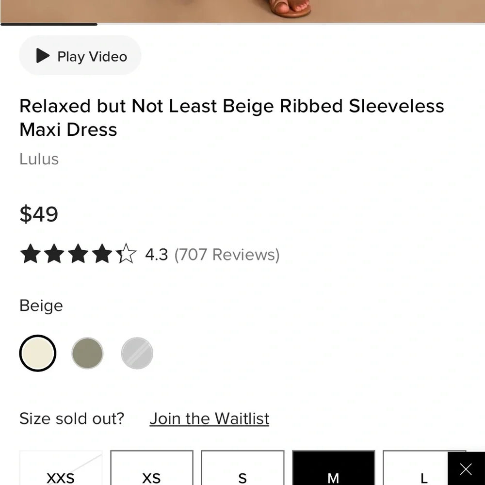 Lulus medium ribbed maxi dress - Picture 2 of 4